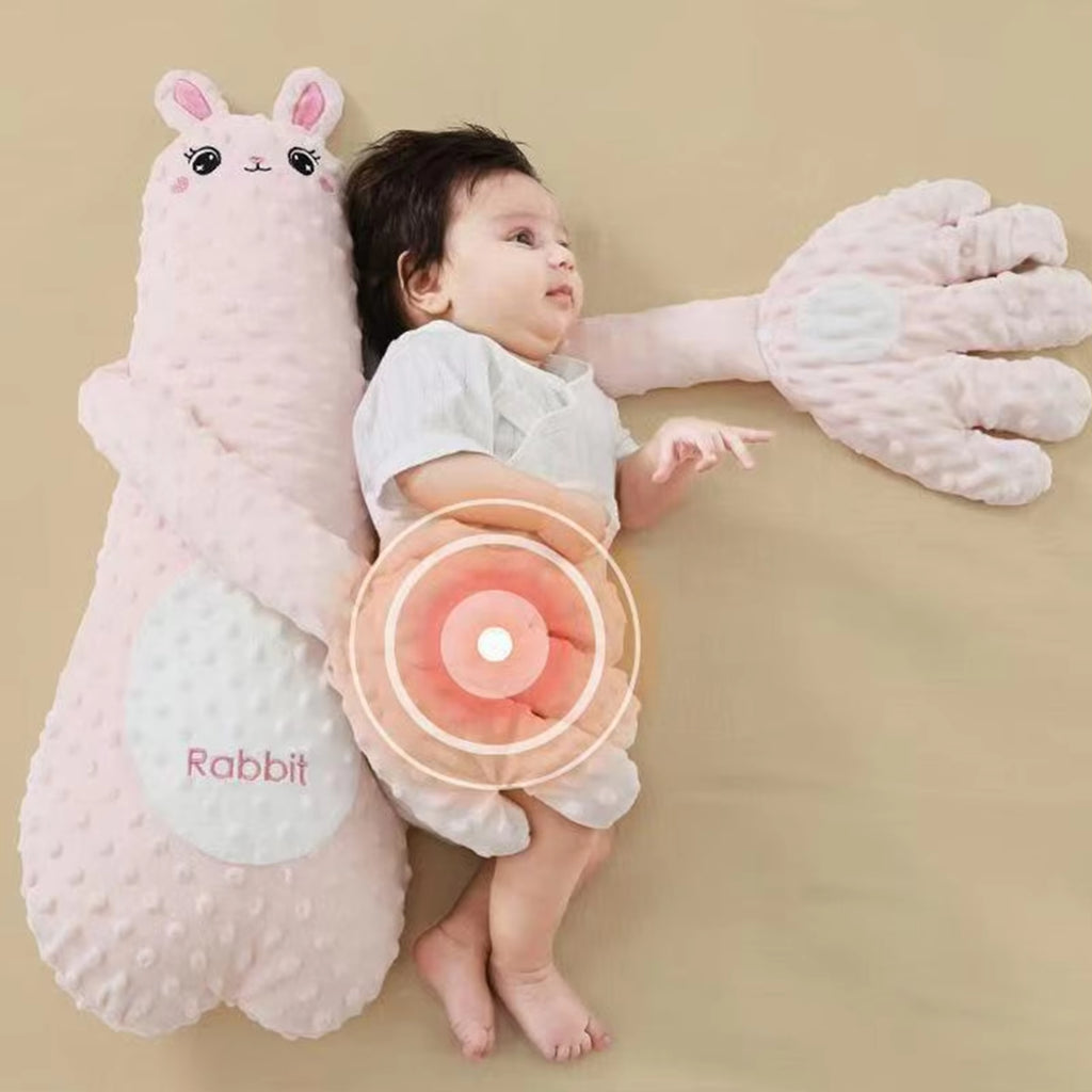 Baby Sleeping Patting Doll with Soothing Palm Remote 3 Adjustable Electric Baby Hand Pillow Soothing Palm Patting for Toddler